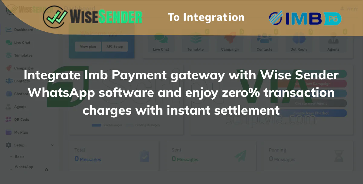 Wise Sender + IMB Payment Gateway Integration – Zero% Charges & Instant Settlement 💸